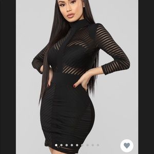 Fashion Nova Black dress‼️